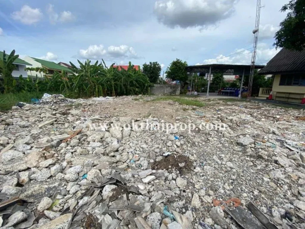 ที่ดินถมแล้ว หมู่บ้านลานทอง ติวานนท์-ปากเกร็ด นนทบุรี