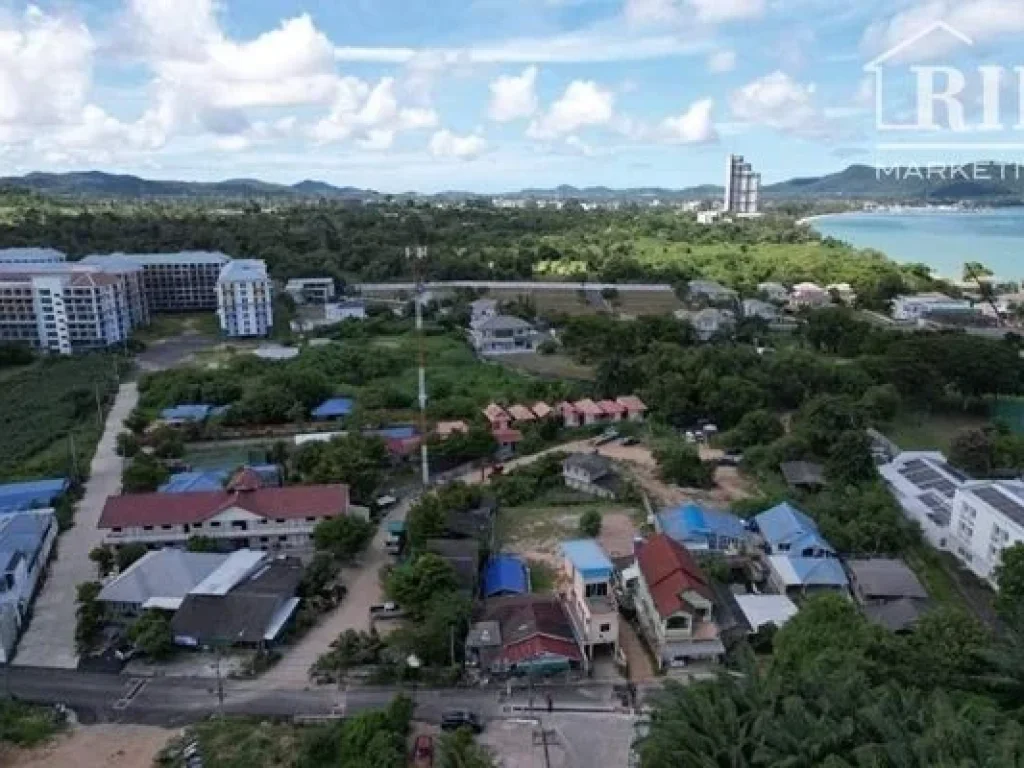 ขายที่ดินใกล้ทะเลนาจอมเทียน แปลงสวย สามารถเดินลงไปหาดส่วนตัว