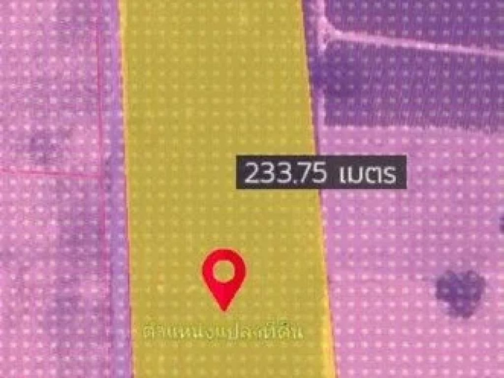 ขายที่ดิน ผังสีม่วง เหมาะสำหรับสร้างโรงงาน พันเสด็จใน-บ่อวิน