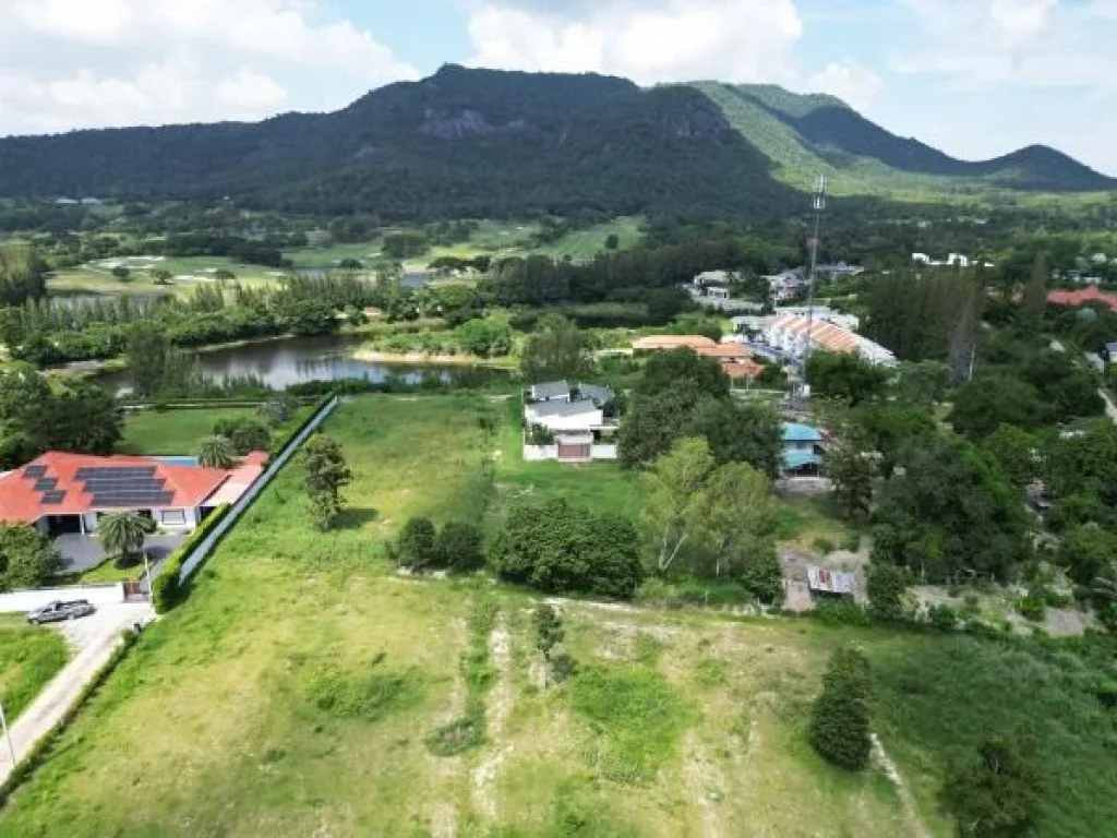 ขายที่ดิน วิวสนามกล์อฟ หัวหิน Golf corse view land for sale