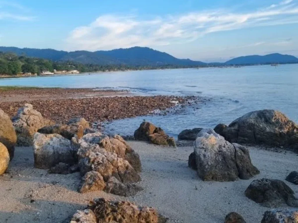 ขายที่ดินติดทะเล เกาะสมุย beachfront land for sale koh