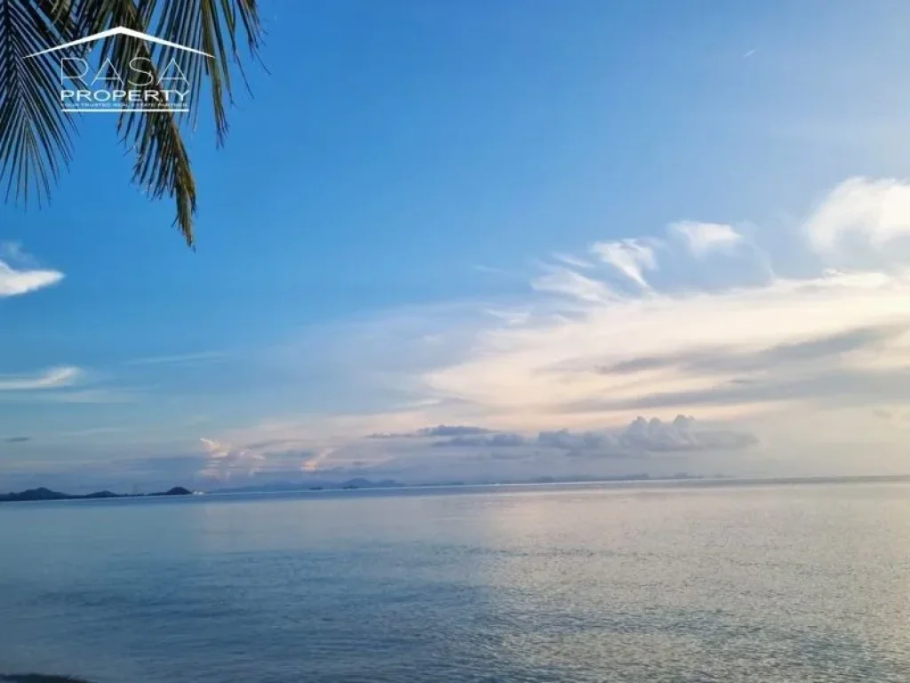 ขายที่ดินติดทะเล เกาะสมุย beachfront land for sale koh