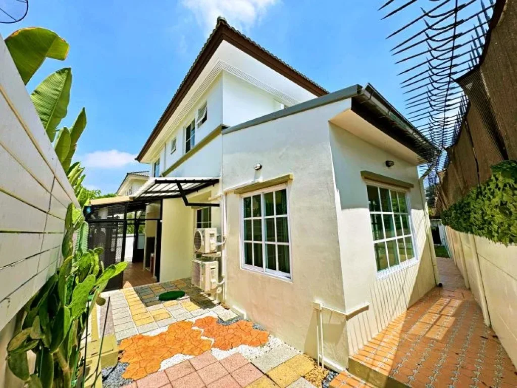 บ้านรีโนเวทใหม่ พร้อมอยู่ โครงการมัณฑนา ราชพฤกษ์ โดยแลนด์