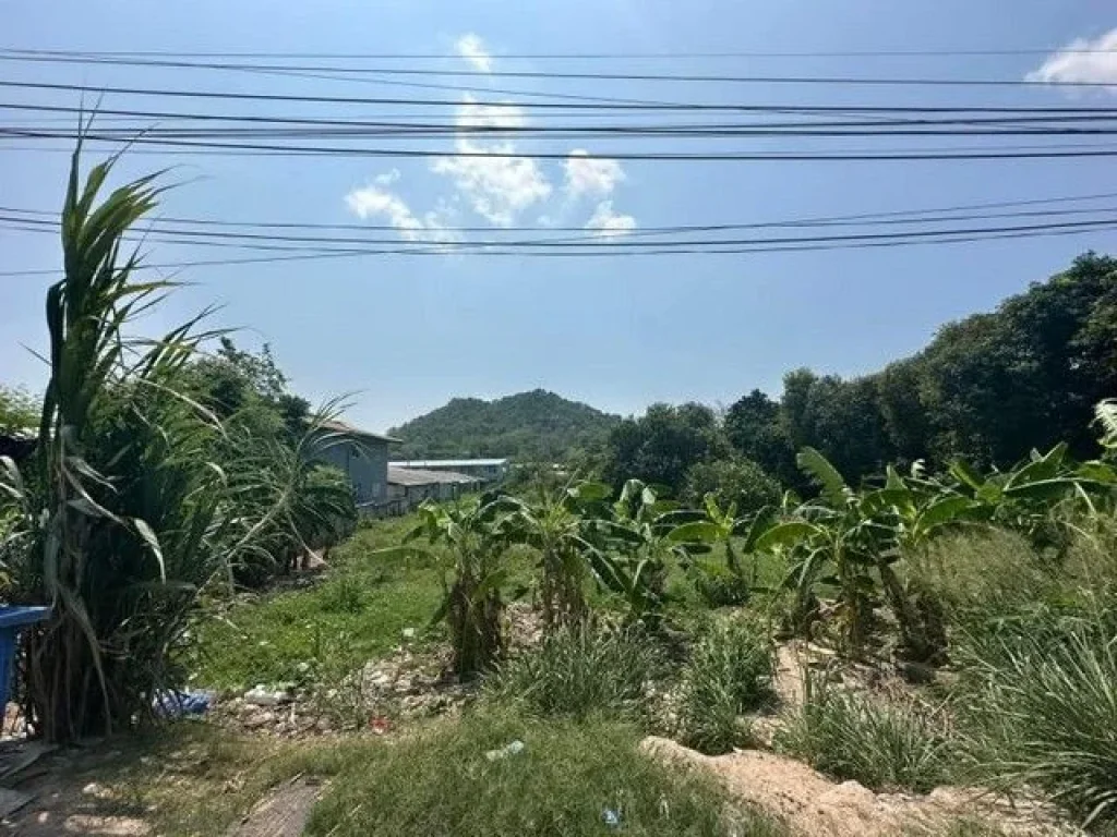 ที่ดินแปลงสวย วิวภูเขา พื้นที่สีแดง โซนเก้ากิโล ศรีราชา