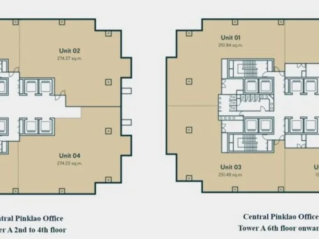 Central Pinklao Office Tower สำนักงานออฟฟิศให้เช่าย่านปิ่นเก