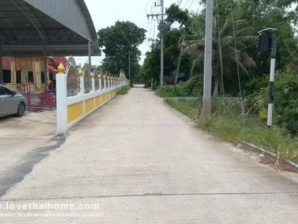 ขายที่ดิน ซอยวัดสุนทราราม ห่อหมก ถนนบ้านใน พื้นที่ 172 ตรว