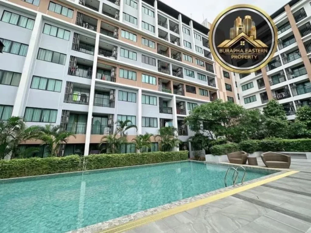 ขายคอนโด จีคอนโด ศรีราชา G Condo กู้ได้เงินเหลือ 4-5 แสน