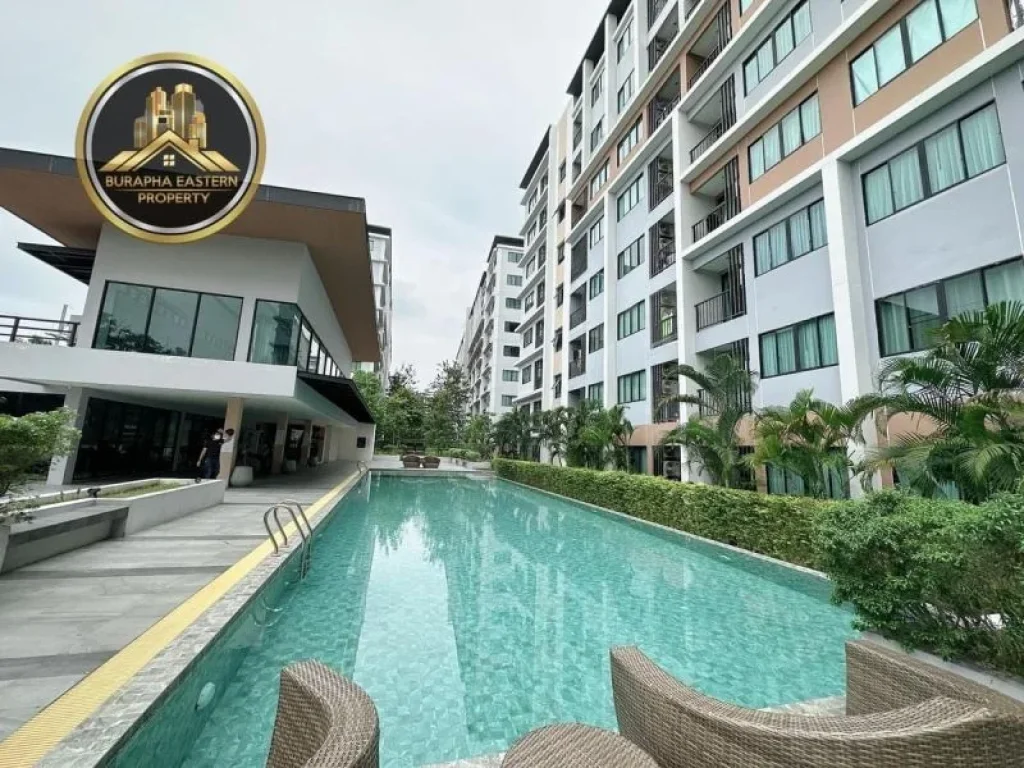 ขายคอนโด จีคอนโด ศรีราชา G Condo กู้ได้เงินเหลือ 4-5 แสน