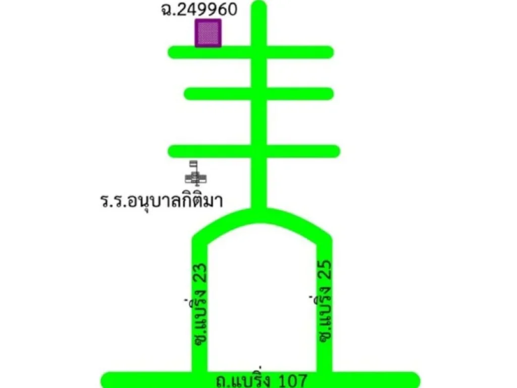 ขายถูกสุดในโครงการ หมู่บ้าน ธารารินทร์ การ์เด้นวิลล์ แบริ่ง