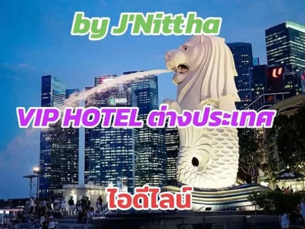 VIP HOTEL Singapore Malaysia บินฟรี เรทสูง ไอดีไลน์