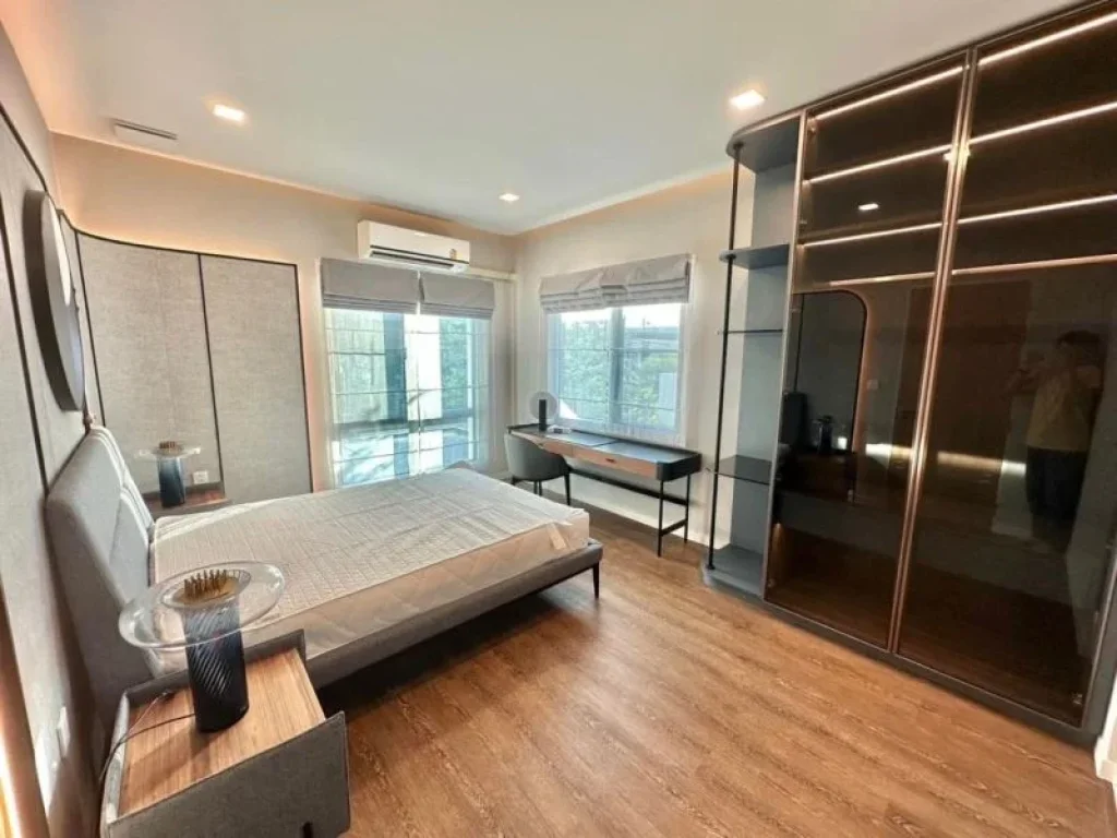 ให้เช่าบ้านเดี่ยว มัณฑนา กม15 ติดสโมสร Fully Furnished