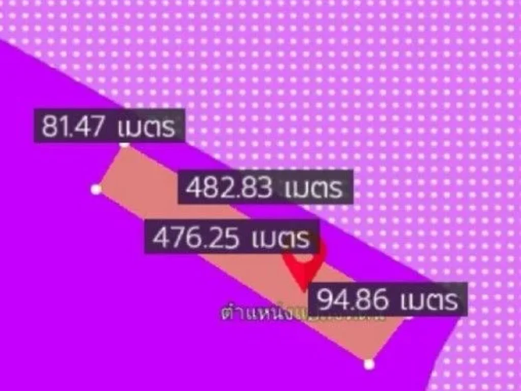 ขายที่ดินเปล่า ในนิคมมาบตาพุต ทำเลดี ผังสีม่วงเข้ม ปลวกแดง