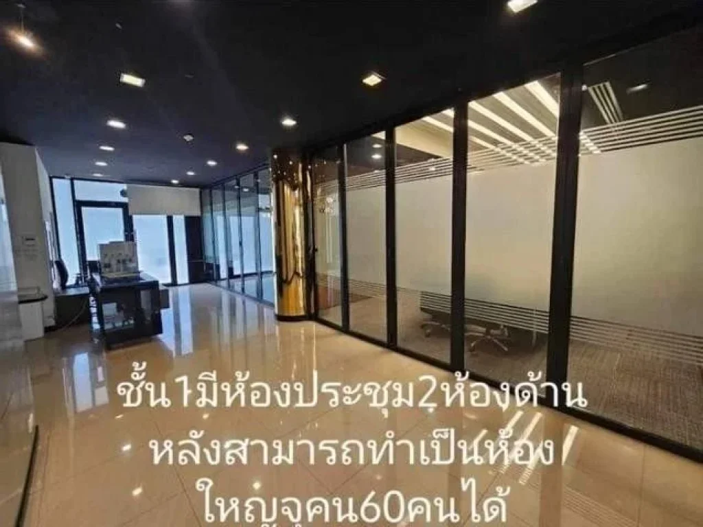 Sale Rent ขาย เช่า อาคารสำนักงาน เมืองทองธานี แจ้งวัฒนะ 1800