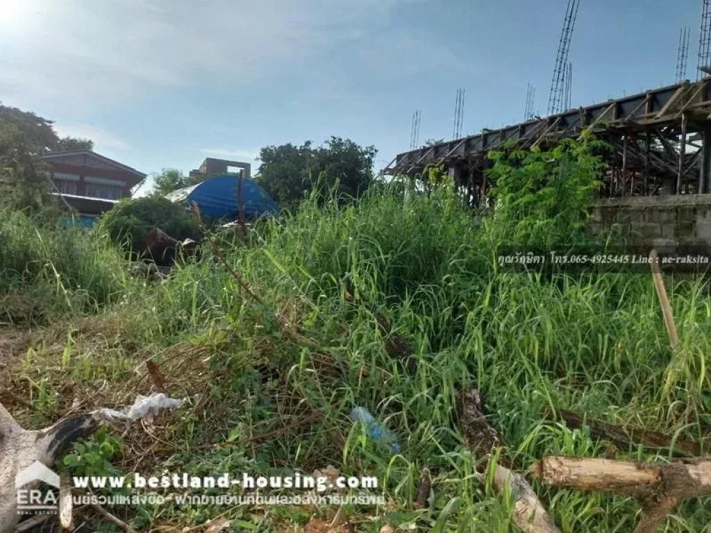 ต้องการขาย ที่ดินเปล่า ถมแล้ว เนื้อที่ 95 ตรวา ถนนสุขุมวิท77