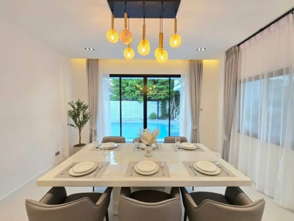 ขายบ้าน Modern Luxury Pool Villa ในหมู่บ้านวังตาล เนื้อที่ 94