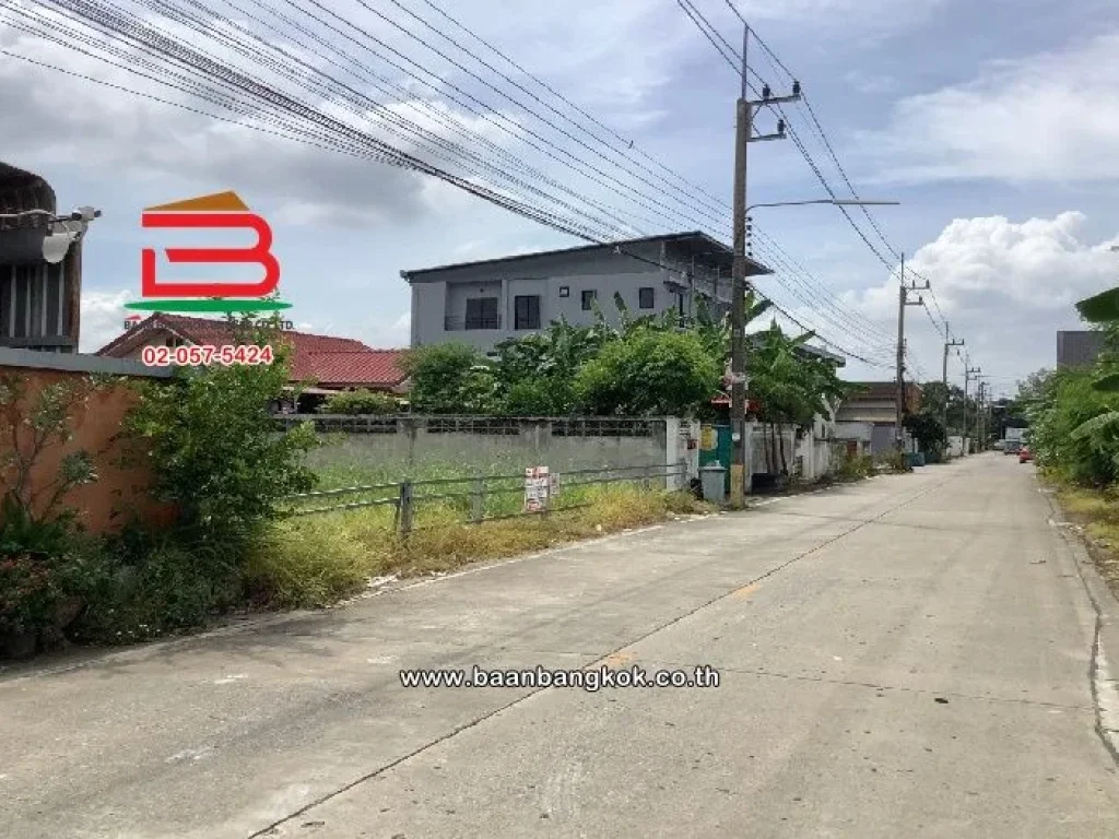 ที่ดินเปล่า ลำลูกกา-คลอง 4 ติดถนนซอยเลียบคลองสี่