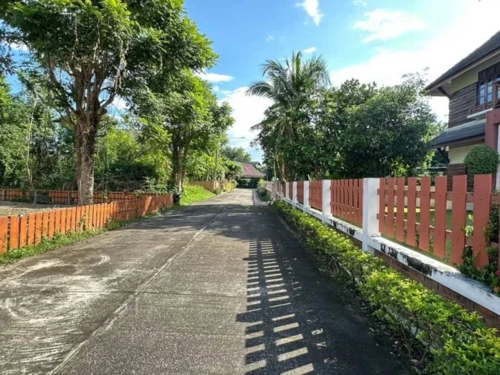 ขายที่ดินติดลำเหมือง 110 ตรว ในหมู่บ้านพฤกษาดอยคำ