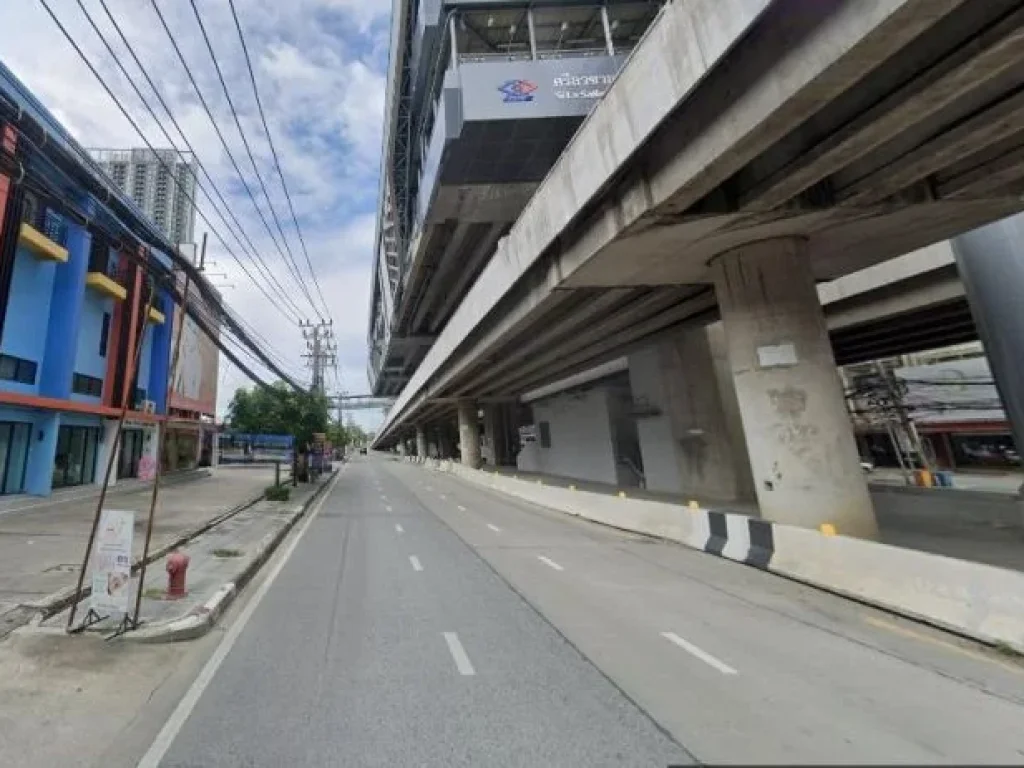 ขายที่ดินถนนสุขุมวิท 105 ถนนลาซาน ใกล้ MRT ศรีลาซาน