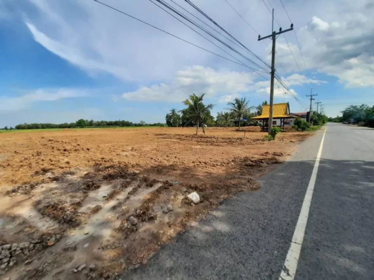 ขายที่ดินองค์รักษ์ถมแล้ว 4 ไร่ ราคาถูกติดถนนลาดยาง3004 จนครนายก