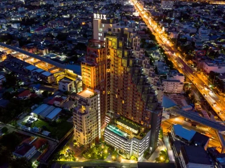 ให้เช่าคอนโด Brix Condo จรัญ 64 ตรงสะพานซังฮี้ ชั้นสูง พร้อมเฟอร์นิเจอร์ครบ