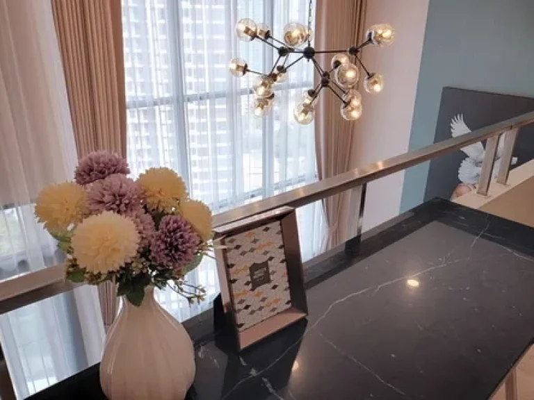 คอนโด สาทร ให้เช่า Knightsbridge Prime Sathorn Duplex 1ห้องนอน ชั้นสูง City view ใกล้BTSช่องนนทรี