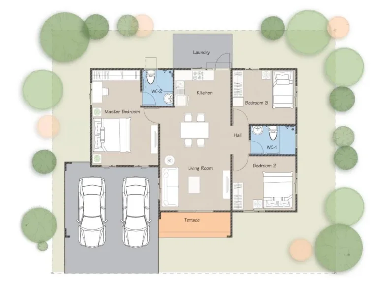 ขายบ้านเดี่ยวชั้นเดียว 3 นอน 2 น้ำ 2 จอดรถ เริ่ม 32 ล้าน Lanceo CRIB ศรีราชา-นาพร้าว ซศรีราชา-หนองค้อ 29