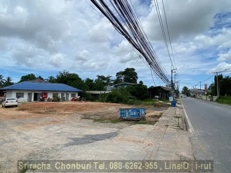 ขายที่ดินติดถนนเก้ากิโลตรงข้ามโรงเรียนวัดพระประทานพร ขนาด 1งาน40วา