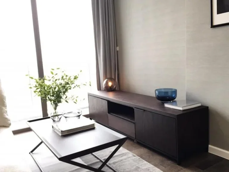 Condo for rent at Nara 9 Luxury condo Size 1 bed room 39 sqm 34th floor balcony with nice view