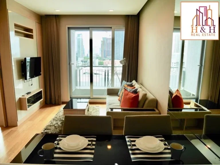 Condo for rent The Address Asoke 45sqM 1Bed near MRT ARL Pier expressway