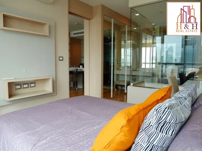 Condo for rent The Address Asoke 45sqM 1Bed near MRT ARL Pier expressway