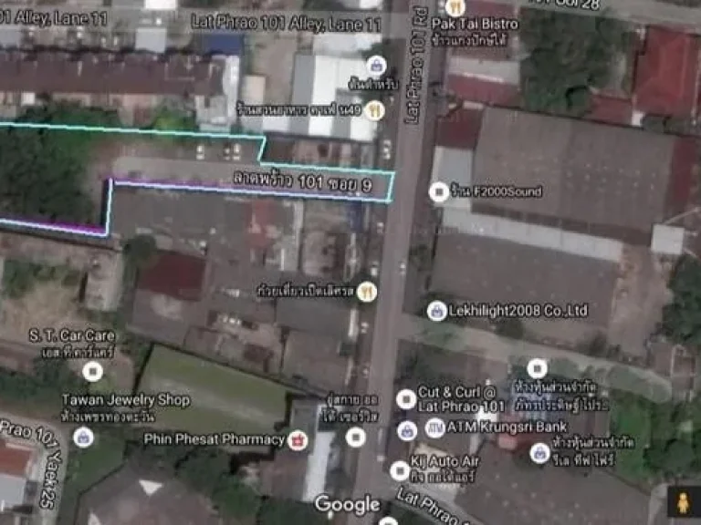 Land For Sale ที่ดิน 519 ตารางวา ลาดพร้าว 101 ห่างจากถนนลาดพร้าว 700 เมตร