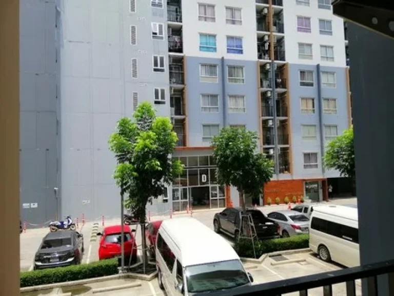 K ให้เช่า พลัม คอนโด บางใหญ่ Plum Condo Bangyai ห้อง23 ตรม ตึกB ชั้น2 พร้อมเฟอร์และเครื่องใช้ไฟฟ้า