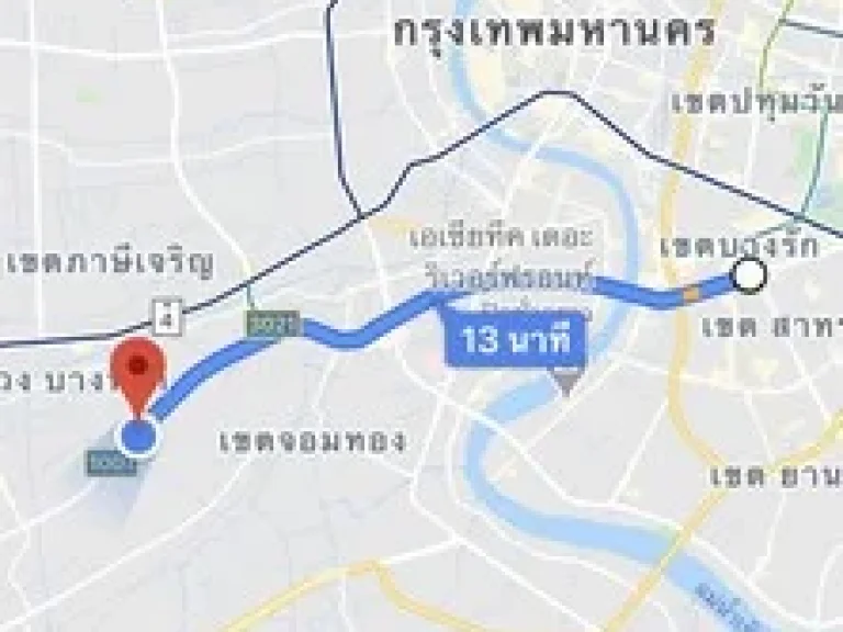 ขายที่ดิน 4269 ตรว ติดถนนกัลปพฤกษ์ กทม ตรวละ 130000 บาท