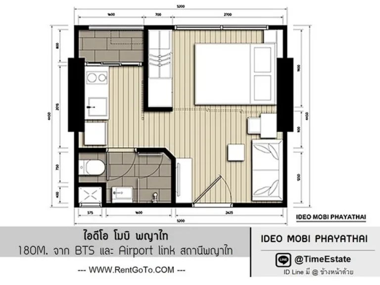 ราคาพิเศษ สอบถามเพิ่ม ให้เช่า Ideo ไอดีโอ โมบิ พญาไท วิวสระ ใกล้BTS Airport link พญาไท