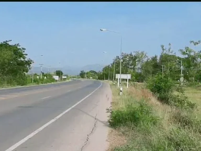 ขายที่ดินติดถนนสันกำแพง สายใหม่ ราคาถูก