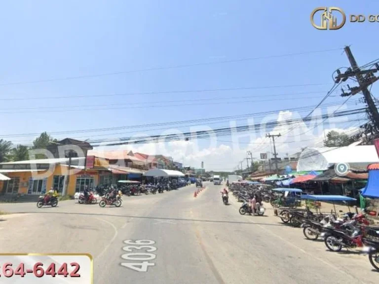 ที่ดินเหนือคลอง 739 ตรว กระบี่ ใกล้ตลาดนัดต้นท้วย