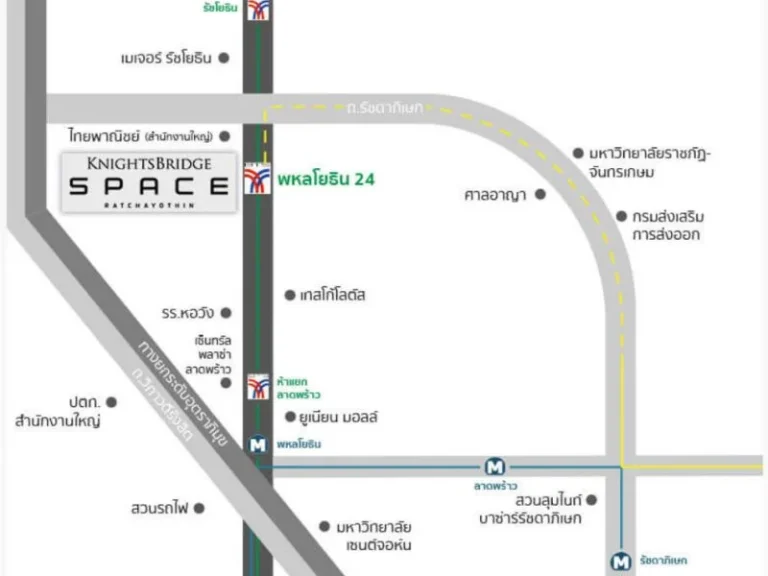 คอนโด ไนท์บริดจ์ สเปซ รัชโยธิน ติด BTS พหลโยธิน 24 Duplex 2