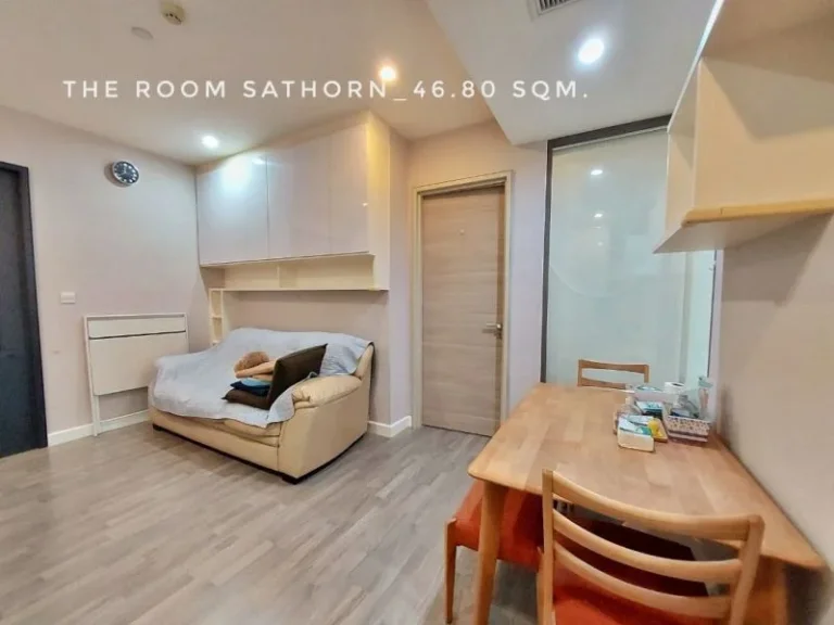 ขาย คอนโด ห้อง 1 ห้องนอน วิวทิศเหนือ ไม่ร้อนThe Room สาทร