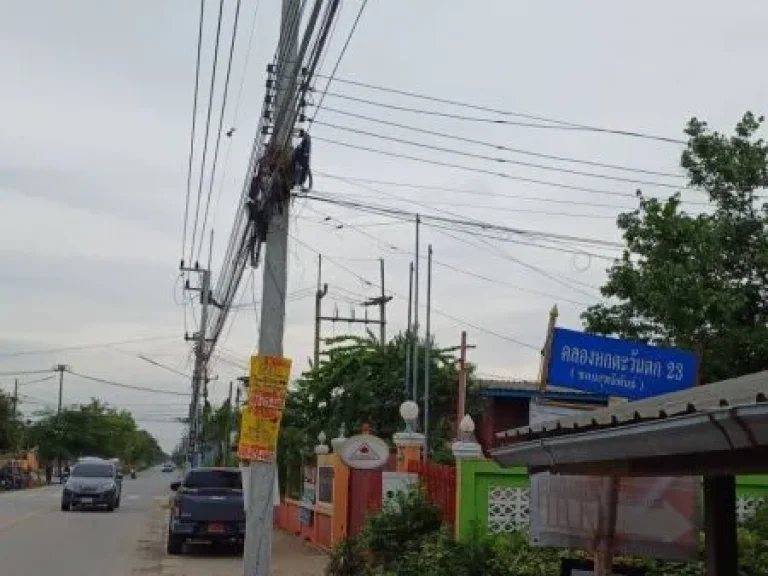 ที่ดินซอยสุทธิสัมพันธ์ ติดถนนลาดยาง คลองหกตะวันตก