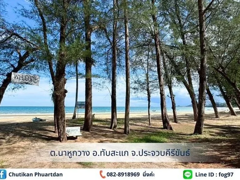 ขายที่ดินทำเลดี ใกล้หาดบ้านกรูด ประจวบคีรีขันธ์