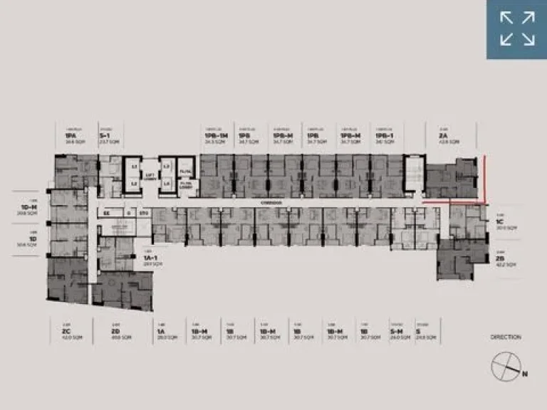 ขายดาวน์คอนโด Metris District Ladprao ขายดาวน์ 370000 บาท