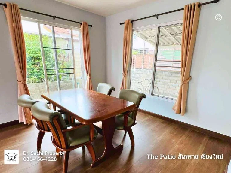 ขายบ้านเดี่ยว The Patio สันทราย 56 ตรว ใกล้ HomePro สันทราย