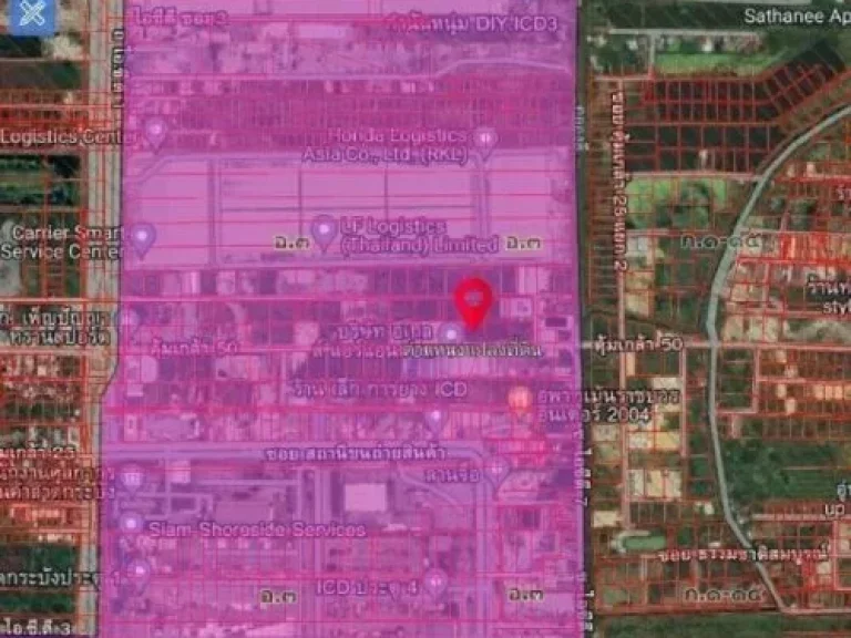 ที่ดินแปลงมุม ผังสีม่วง คุ้มเกล้า สาธารณูปโภค ครบ