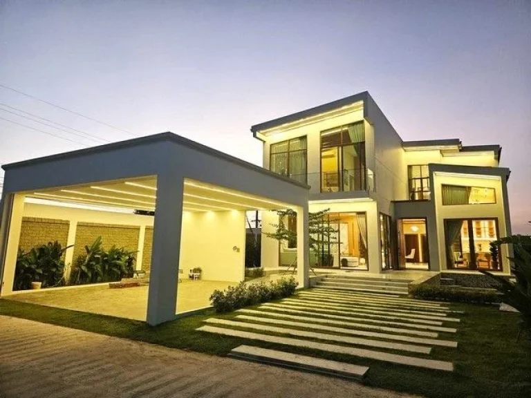 ขายบ้านเดี่ยวโครงการAtmos Prime Villa Pattaya บ้านตัวอย่าง