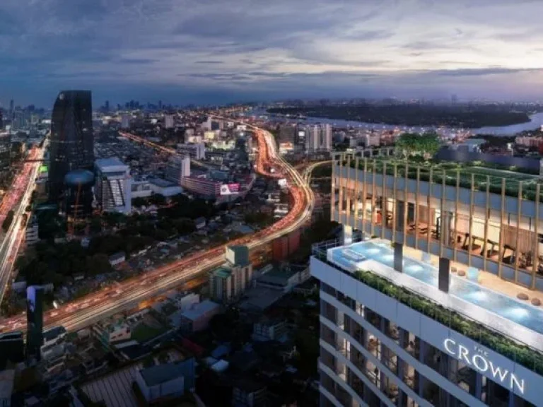 New Luxury Condo The Crown Residences 1 ห้องนอน ทิศใต้