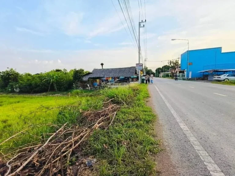 ที่ดินคูบางหลวง ลาดหลุมเเก้ว ปทุมธานี 5ไร่ 2งาน ไร่ละ 55