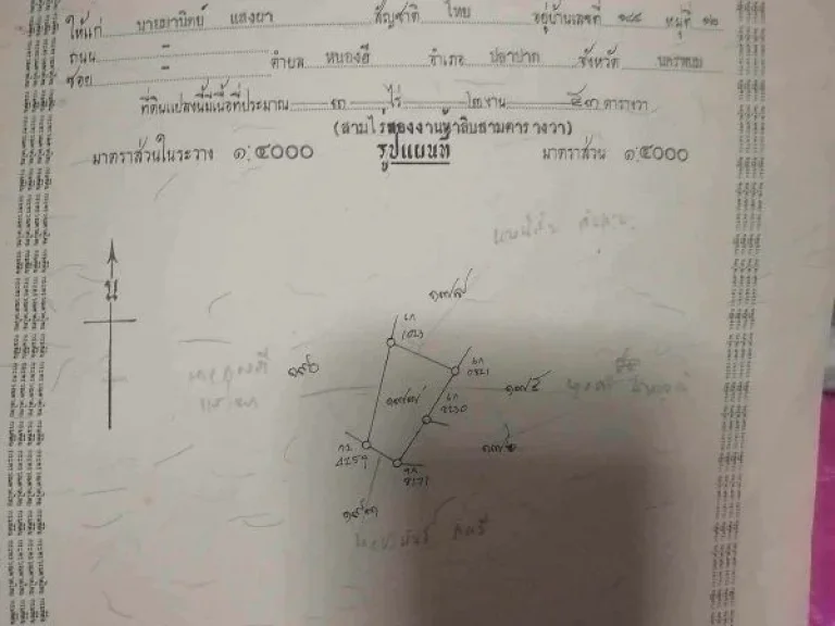 ขายราคากันเองที่ดินหนองฮีปลาปากนครพนมราคากันเองเหมาะทำรีสอร์