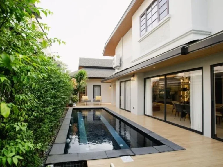 Pool Villa สวยสุดว้าว 1949 ล 1296 ตรว 4 นอน 6 น้ำ สันทราย