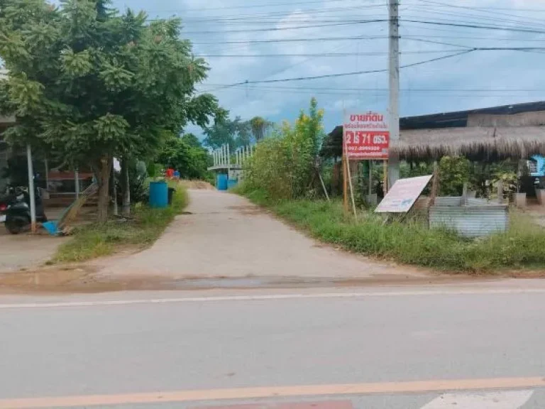 ขายที่ดิน 2 ไร่ 50 ตรงวสี่แยกชุมชนใกล้ราชภัฎชัยภูมิ