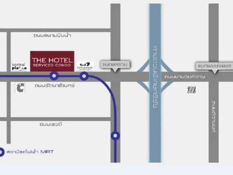 ปล่อยเช่า The Hotel Serviced Condo ห้อง Studio รีโนเวทใหม่